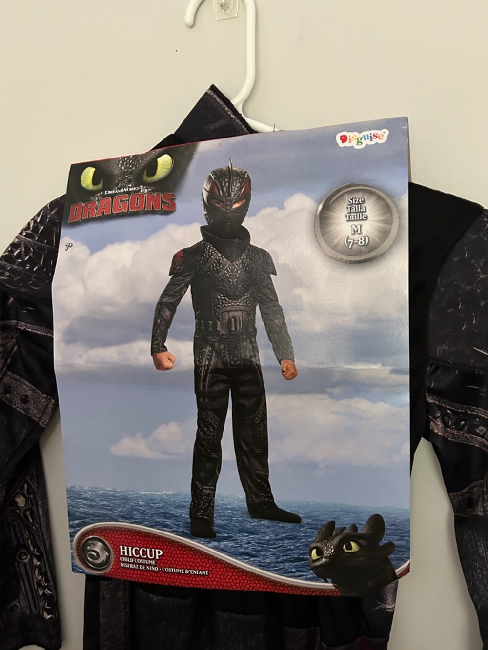 How to Train Your Dragon Hiccup Kid Costume sz Medium 7-8 - Picture 2 of 6